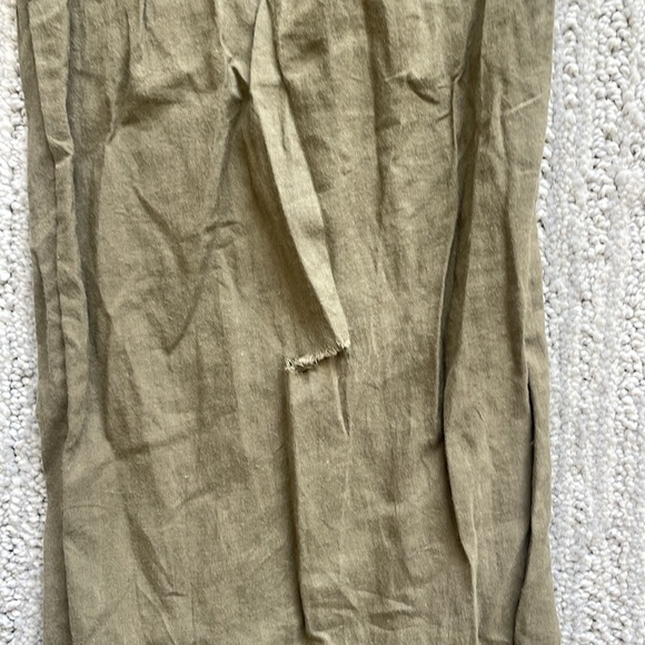 Nicobar Army Green cotton pants size small - Picture 3 of 12